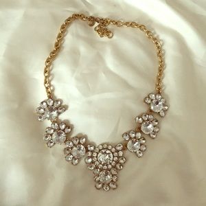 J. Crew gold statement necklace